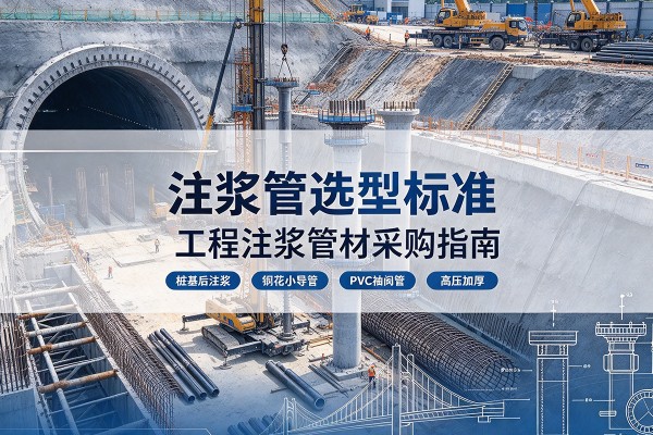 班戈注浆管选型标准